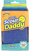 Scrub Daddy BBQ Daddy + Navulkoppen - Draadloze Barbecue Reinigingsborstel Met Schraper