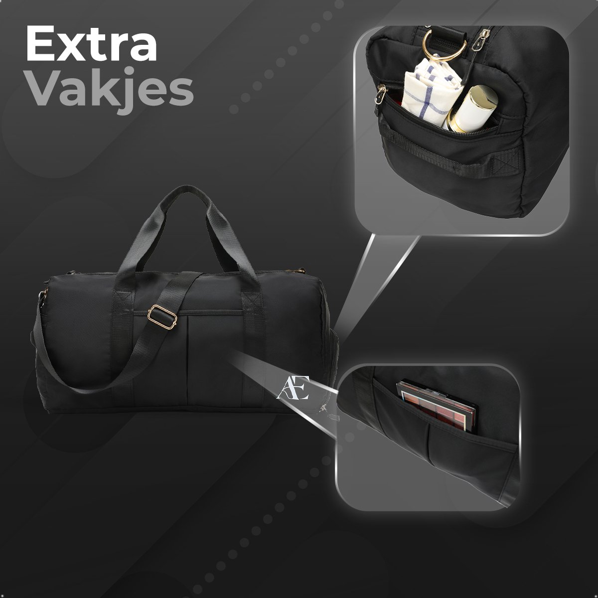 Aramae® Dames Sporttas - Compact & Stijlvol thumbnail 2