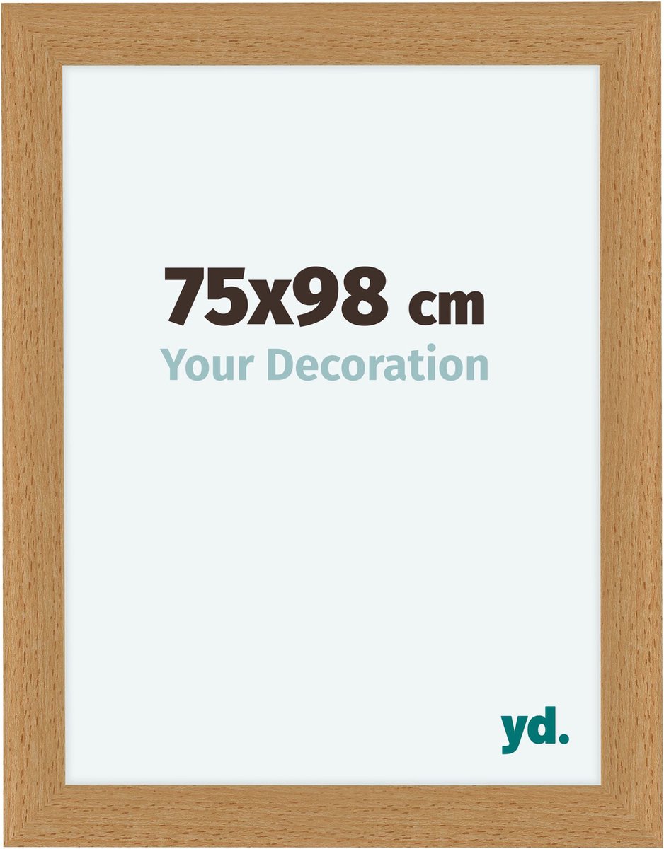 yd. Your Decoration - Fotolijst 75x98 cm - MDF - Beuken - Como