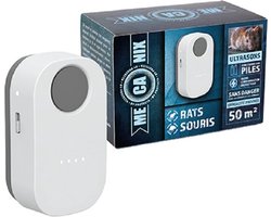 Mecanix Ultrasoon Rat & Muis 50m2 - batterij