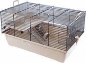 Interzoo Pinky1 Mocca - Hamsterkooi -  50 x 33 x 27 cm