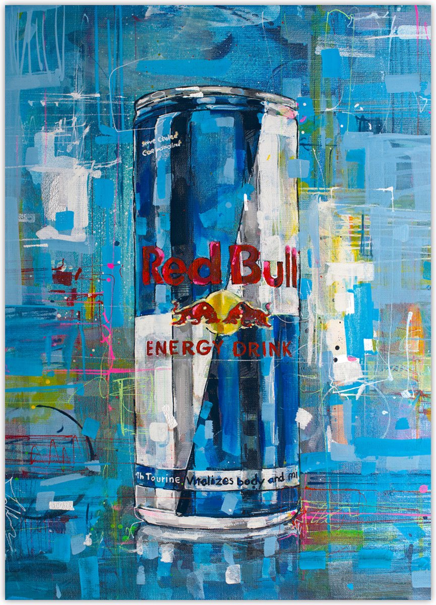 Energy drink poster 50x70 cm