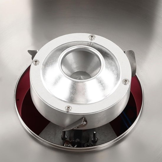 VEVOR Suikerspinmachine 1000W Elektrische Suikerspinmachine Met 38cm Rvs Kom En Suikerlepel Maakt Suikerspin Voor Verjaardagen Thuis 1