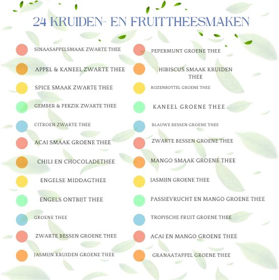 Thee-Adventskalender 2024-24 Dagen Thee-Geschenkadventskalender Voor Mannen En Vrouwen-Adventskalender-Theeset-2 X 24 Gearomatiseerde Theesoorten-Vruchtenthee-Kruidenthee-Cadeauset