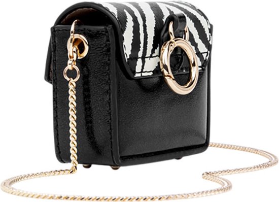 iDeal of Sweden Ava Mini AirPods Sacs Universal Zebra Eclipse