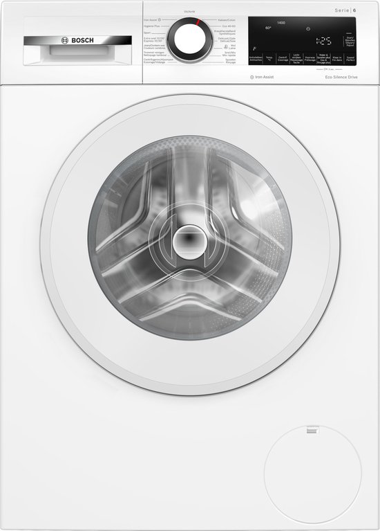 Bosch WGG244ZAFG - Serie 6 - Wasmachine met stoom - 9 kg - 1400 rpm - Energielabel A - NL/FR Display Bosch WGG244ZAFG - Serie 6 - Wasmachine met stoom - 9 kg - 1400 rpm - Energielabel A - NL/FR Display