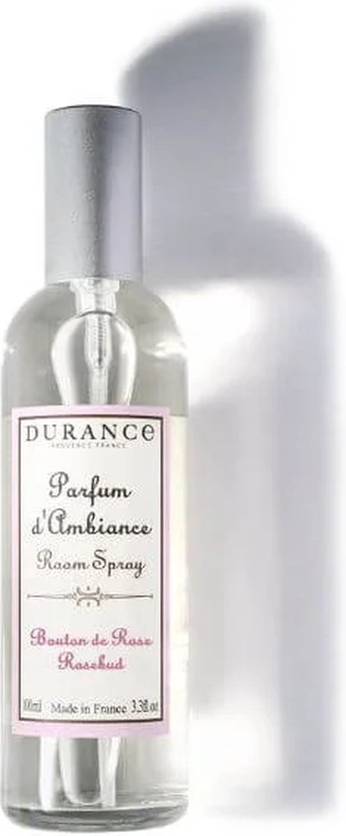 Durance-roomspray - bouton de rose - rose - rozen - rozenknop