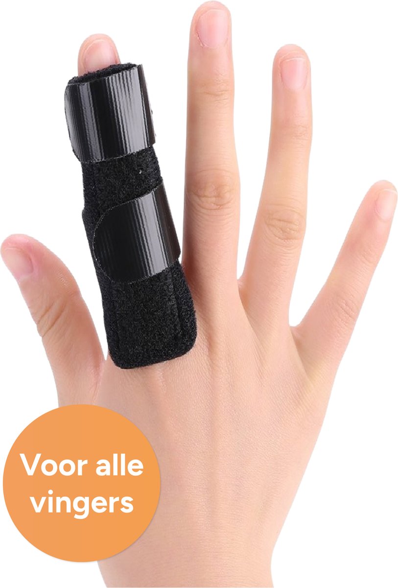 Goedkoopste LBB - Vingerspalk - Vingertop - One size - Geschikt voor alle vingers - Brace - vinger splint - Vinger spalk - Wijsvinger - Triggerfinger - Ringvinger - Mallet vinger