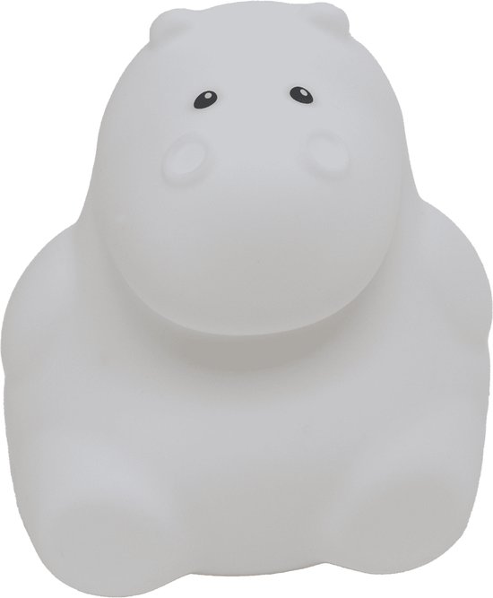 Nachtlamp - Nachtlampje - Kinderlampje - Babylampje - Nachtlamp Baby - Nachtlamp Kind - Slaaplampje - Oplaadbaar Nachtlampje - Siliconen Nachtlampje - Nachtlamp met Timer - Babykamer Lamp - Kinderkamer Lamp - Nijlpaard Nachtlampje - Nijlpaard Lamp van Luvy — afbeelding 2