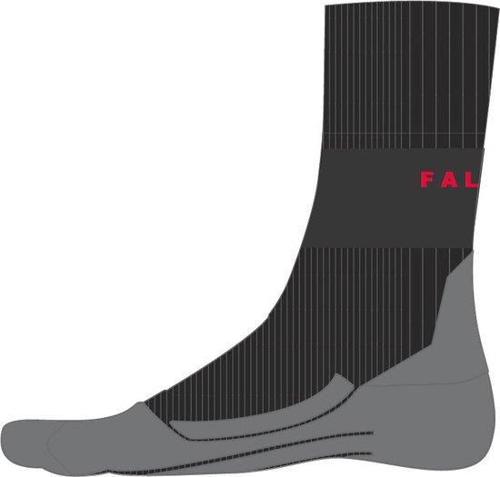 FALKE RU Stabilizing met compressie lyocell functioneel materiaal hardloopsokken dames zwart - maat 41-42