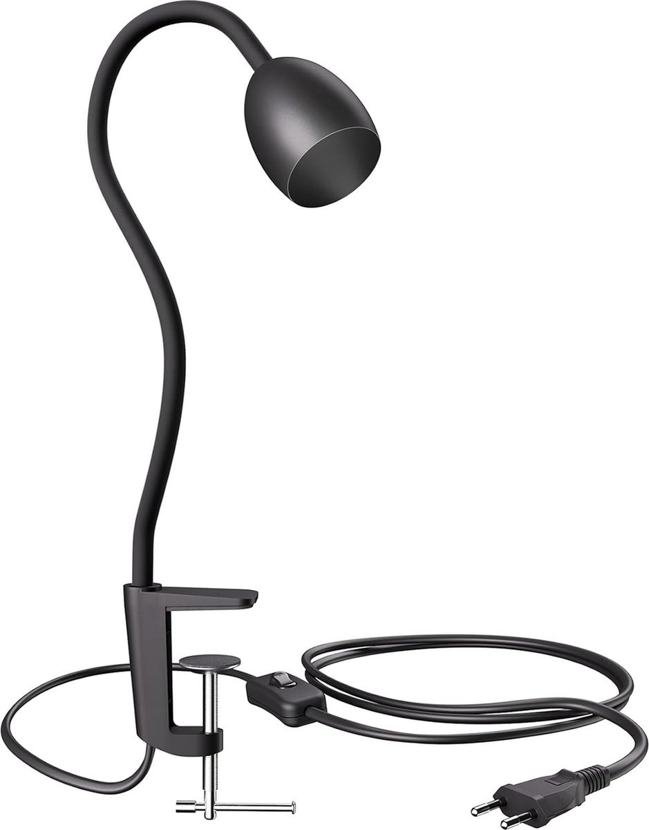 Lexium Leeslampje voor Boek - Leeslampje voor in Bed - Bedlamp - Klemlamp - Klemlampjes