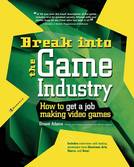 Break Into the Game Industry - cover