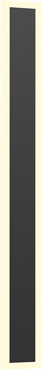 LINE 75 - Led wandlamp - Buiten Verlichting - 18w - 3000K Warm wit - Zwart - IP54 - 720mm