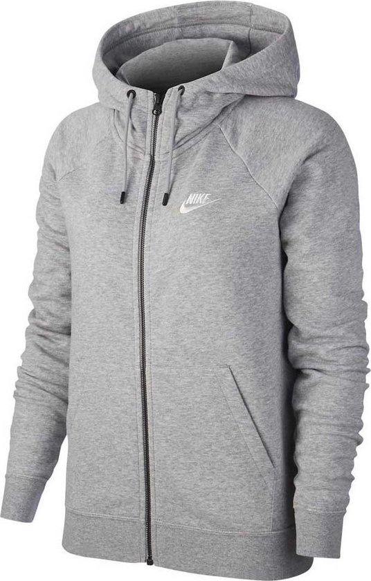 Nike Sportswear Essential Hoodie Full Zip Fleece Dames Vest - Maat S |  bol.com