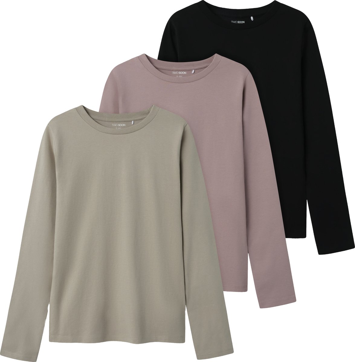NAME IT - TKFJOX 3P LS TOP NOOS - Meisjes - Blouses