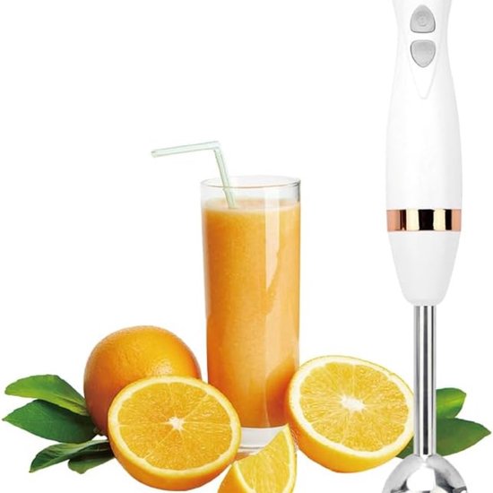 White-Label® Staafmixer - Hakmolen - Keukenmachine - Wit van White-Label — afbeelding 4
