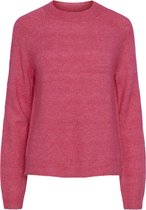 PIECES Dames Pcjayda Ls O-Neck Knit Noos gebreide trui, zwart, M