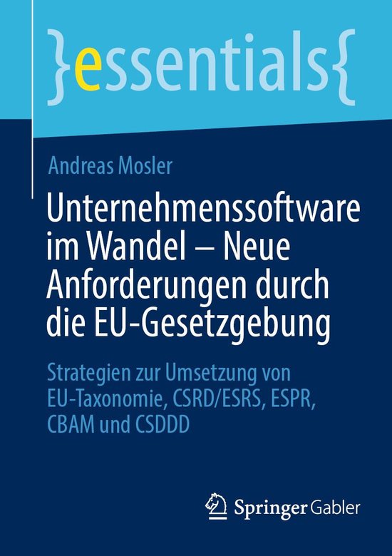Business and Economics (German Language) - Unternehmenssoftw ... - cover