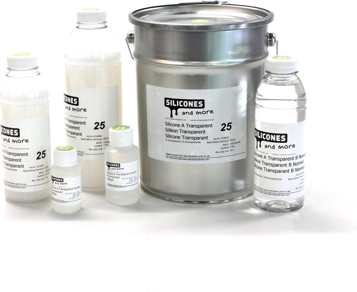 Siliconen Additie Transparant 25 Normaal