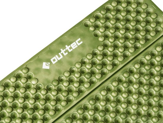Outtec® Opvouwbare Slaapmat, Zitmat, Toeristenmat, Tentmat - 180 x 57cm - voor Buiten, Tent, Kamperen, Wandelen, Picknick, Survival - Schuimmat van Outtec — afbeelding 2