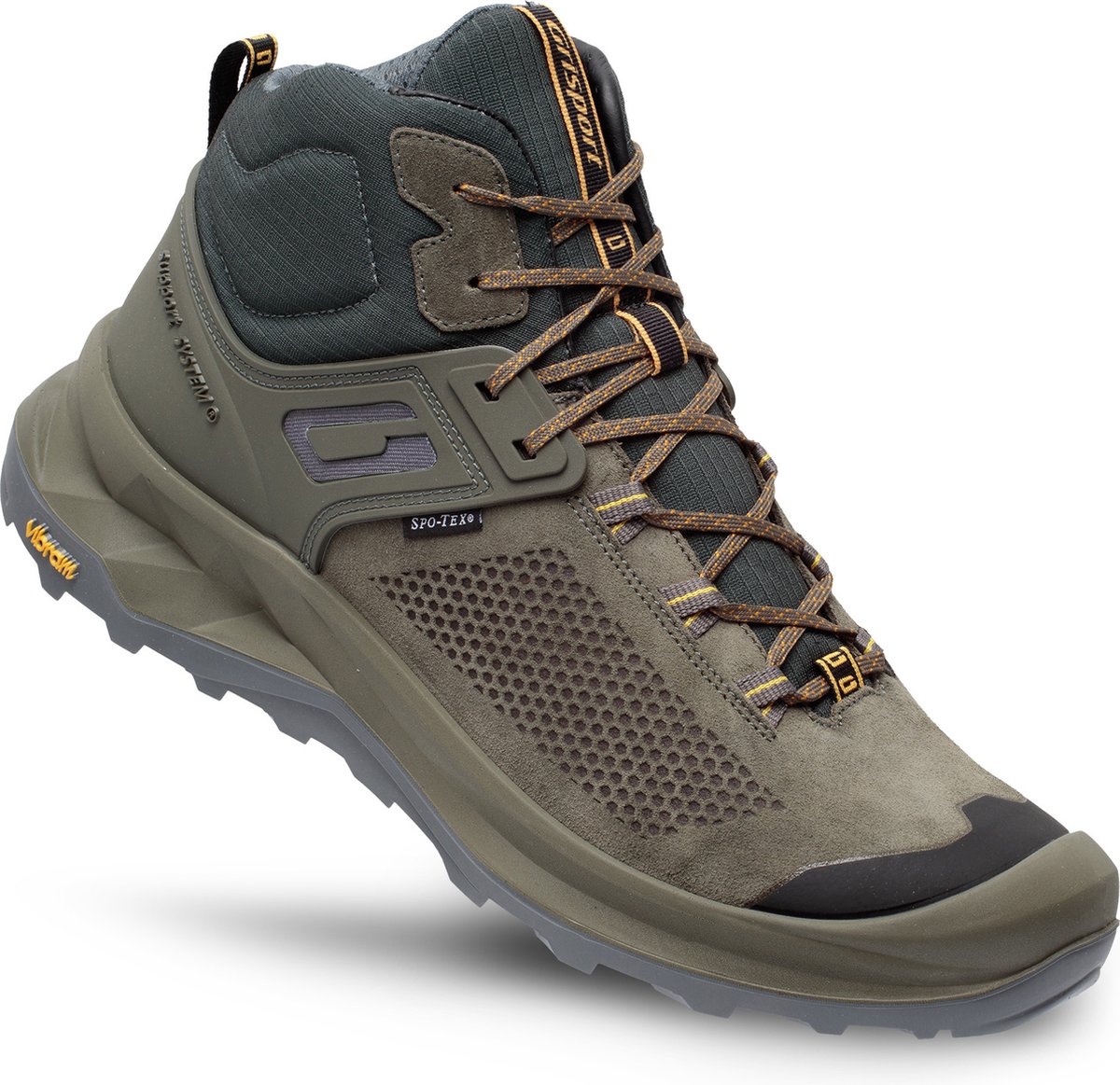 Grisport Discovery Mid Unisex Wandelschoenen Groen