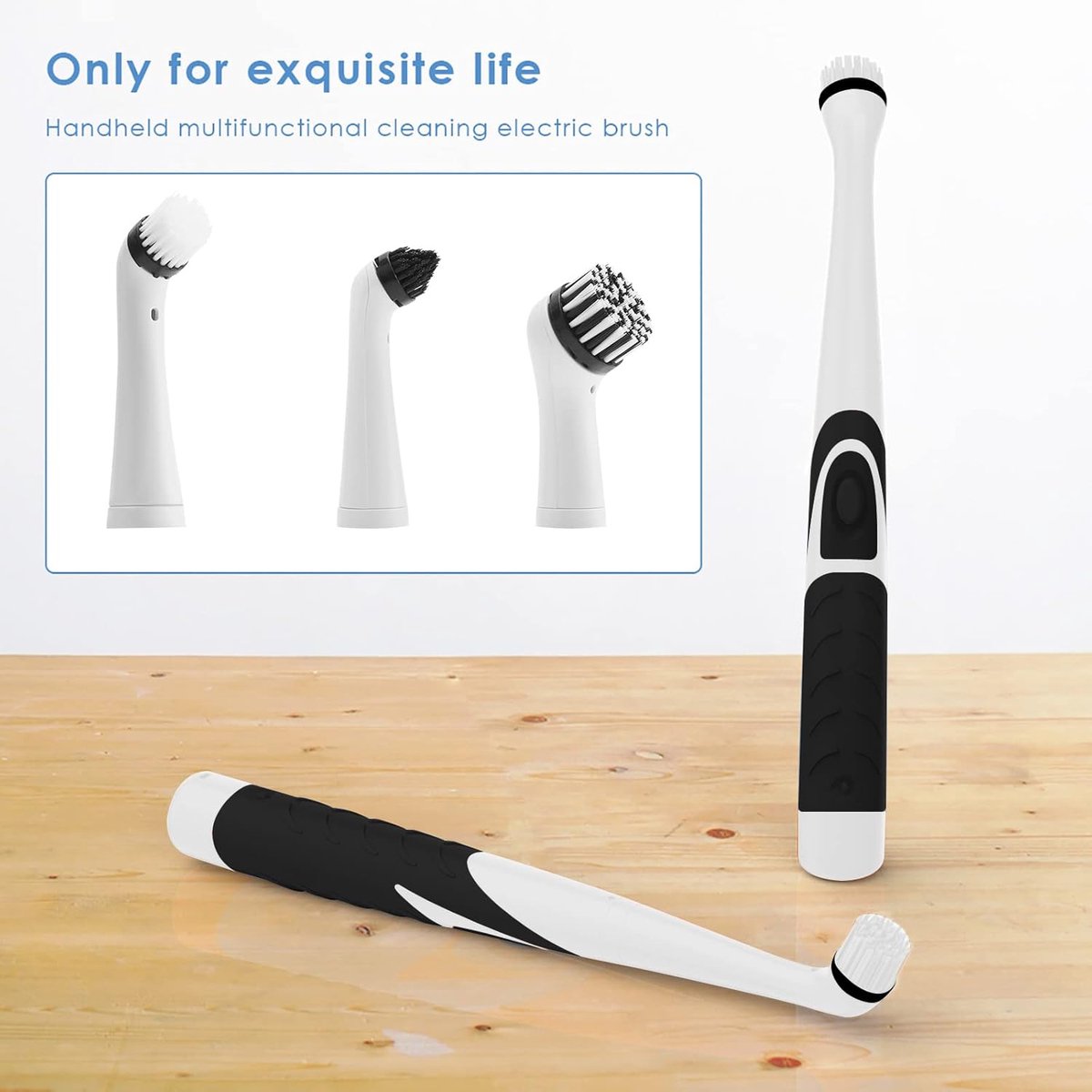 Goedkoopste Equivera Elektrische Spinschrobber- Spinning Schrobber - Elektrische Spin Schrobber - Draaiende Schrobber - Elektrische Schrobber - Schrobmachine - Poetsmachine - Schrobber - Elektrische Schrobborstel - Scrubber - Boenmachine - Spinscrubber - Elektri