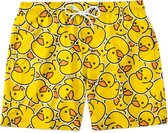 Zwembroek heren - Zwemshort - Foute party outfit - Mannen - Met badeendjes print - Maat L