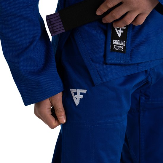 Combinaison JJB Ground Force Basic V2 - Blauw A2L