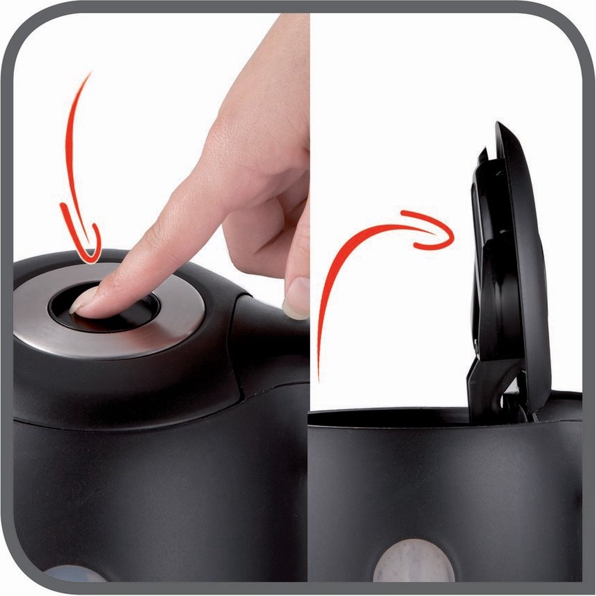 Tefal KO3308 - Waterkoker - 1,7L - Met Automatische Uitschakeling - 2400W - Zwart — afbeelding 6