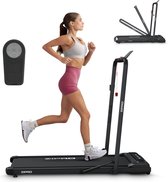 Bol.com Zipro® Newlite Elektrische Loopband 1-10 km/h - Wandelband - Cardiotraining -display - Eenvoudig opvouwen naar een verti... aanbieding