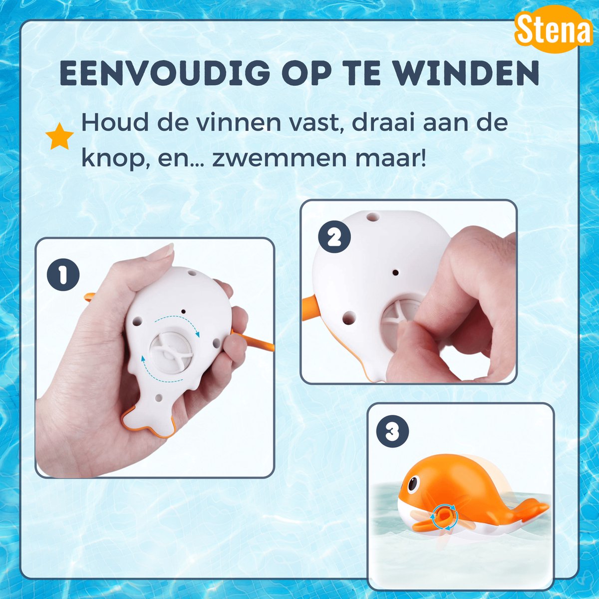 Stena Magnetische Vishengelset - Badspeelgoed - 10 Delig - Badspeeltjes - Bad Speelgoed - Jongen/Meisje - 1 jaar/2 jaar/3 jaar - Kinderen — afbeelding 9