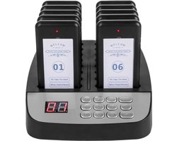 Oproepsysteem horeca - Restaurant pieper - Draadloze Buzzer - 16 Stuks