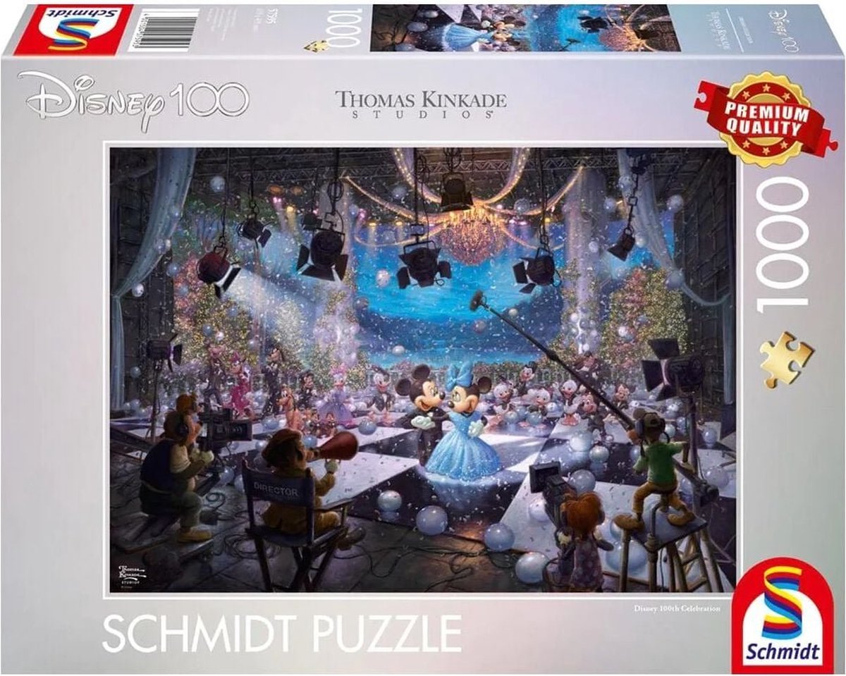 Schmidt puzzel Disney 100 Jaar Editie 1000 stukjes
