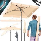 Bol.com KESSER® Stokparasol Inclusief Beschermhoes & Draagtas 200 × 125cm - Parasol voor Balkon Tuin & Terras Tuinparasol Strand... aanbieding