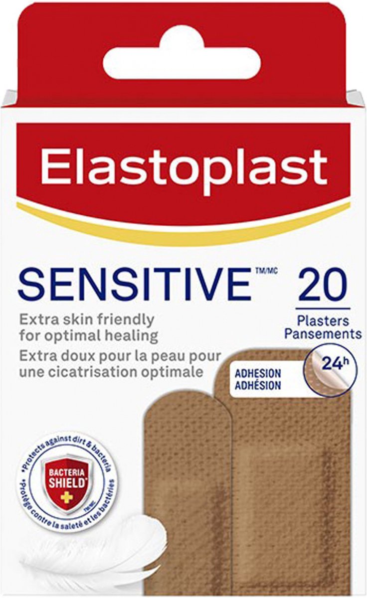 Goedkoopste Elastoplast Sensitive Dressing 20 Verbanden (Kleur Bruin