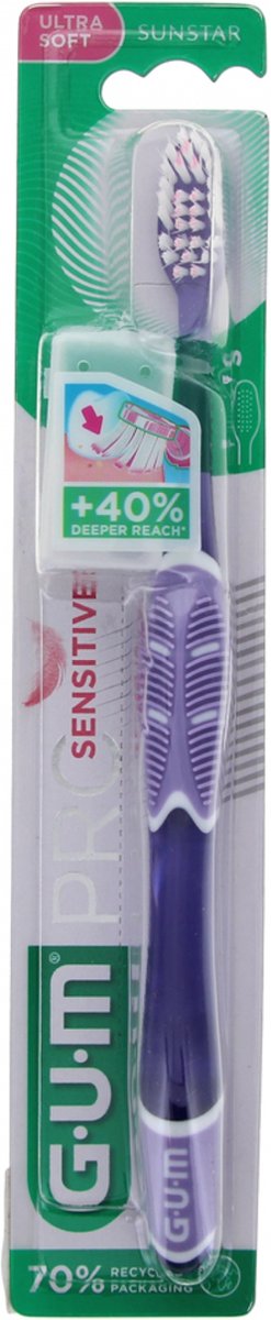 Goedkoopste GUM Pro Sensitive 510 Tandenborstel (Kleur Violet