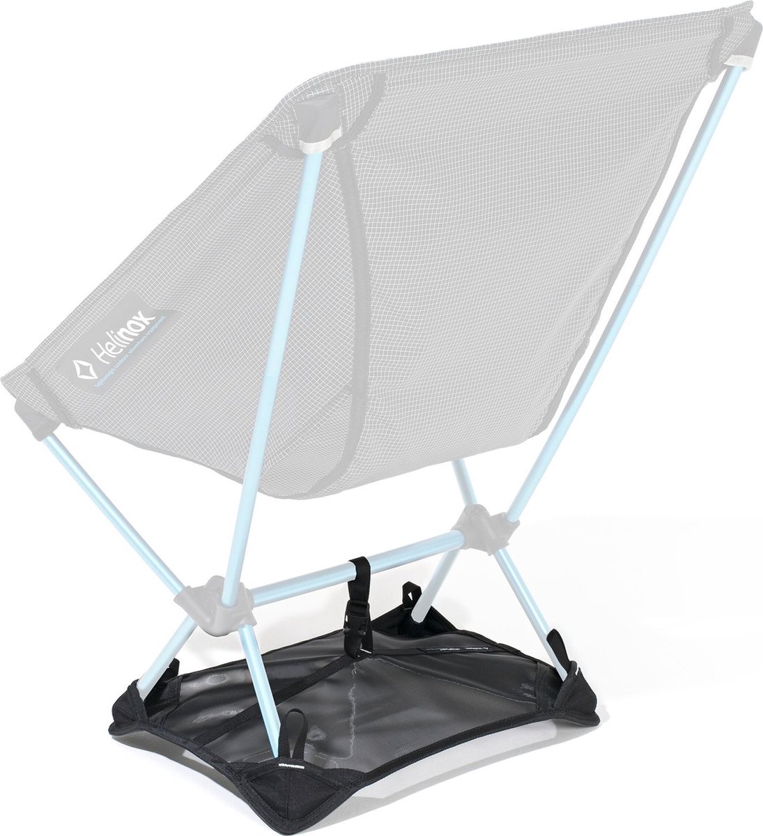 Helinox Chair Zero grondzeil - Zwart
