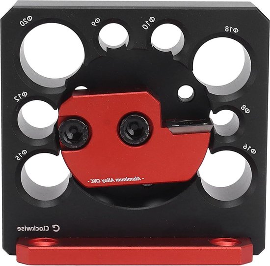 6 STKS Deuvelmaker Jig Kit, Metrisch 8 Mm Tot 20 Mm Verstelbare Deuvelmaker Met Hardmetalen Blad Voor Houten Ro
