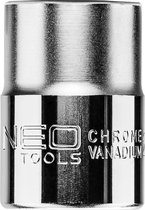 Neo Tools Dop 24 3/4 Aansluiting Zeskant DIN 3124 CRV Staal TUV M+T
