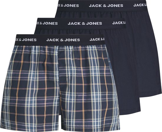 JACK & JONES boxershort JACFLOWER BIRD (set van 3