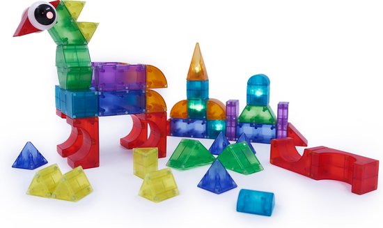 Buzz - Bouwstenen - Magnétique - Siècle des Lumières - Magnétique - DIY - Créatif - Populaire - Jouets - 94 pièces - Magnetic toys - Enfants - Cadeau - Anniversaire