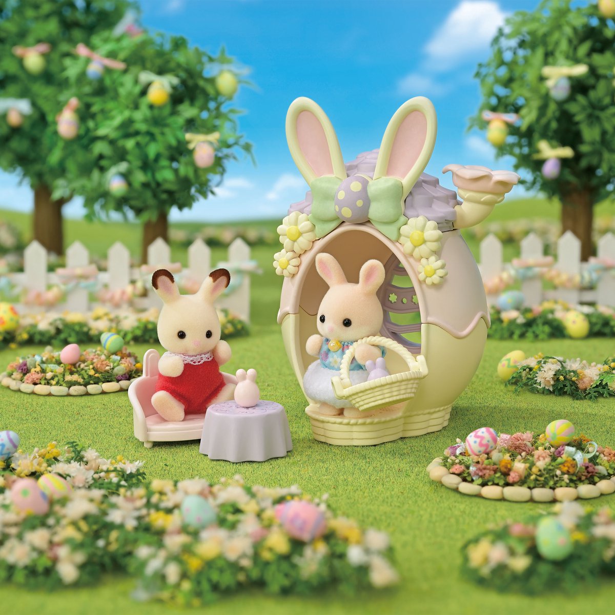 Sylvanian Families 5802 Paas eieren hut — cadeau in Spellen & Speelgoed - foto 2