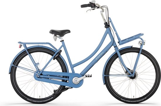 Popal Daily Dutch Prestige N7 - Transportfiets - Stadsfiets Dames - 53 centimeter - Göteborg Blue
