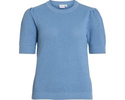 Vila T-shirt Vidalo O-neck S/s Knit Top - Noos 14084421 Blissful Dames Maat - XL