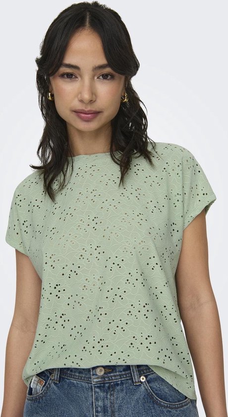 ONLY ONLSMILLA S/ S TOP JRS NOOS Top Femme - Taille XS
