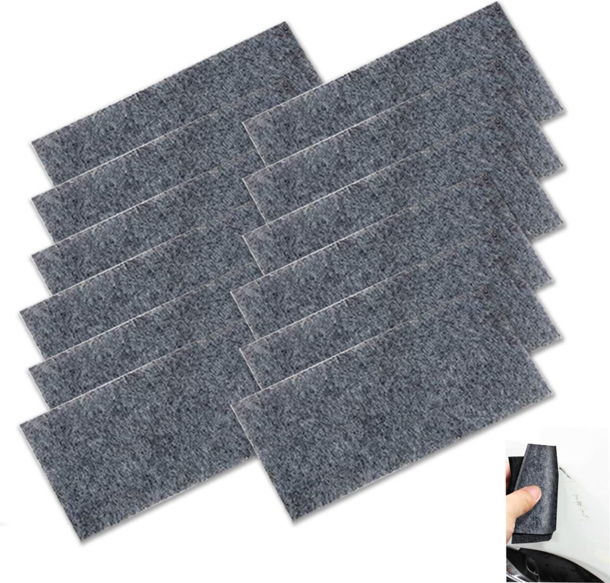 Goedkoopste 12 stuks - Nano Sparkle Doek- Autolak Krasverwijderaar Krasreparatiedoekje -auto kras reparatie tool - voor autokrasverwijdering -gemakkelijk te repareren kleine watervlekken