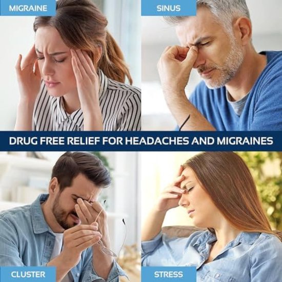 Chapeau Solacis Migraine - Masque migraine - Masque maux de tête - Thérapie par la chaleur et le froid - Réutilisable - Anti migraine - Must lors des maux de tête !