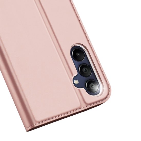 Dux Ducis - Coque de téléphone adaptée à Samsung Galaxy A16 5G - Skin Pro - Book Case - Rose