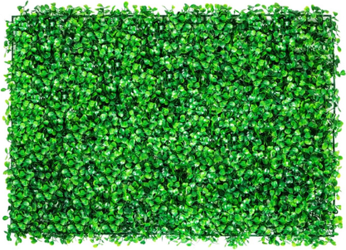 Kunstplantenmuur - Plantenmuur - Plantenmuur - Privacyscherm - Kunsthaag - Binnen en buite