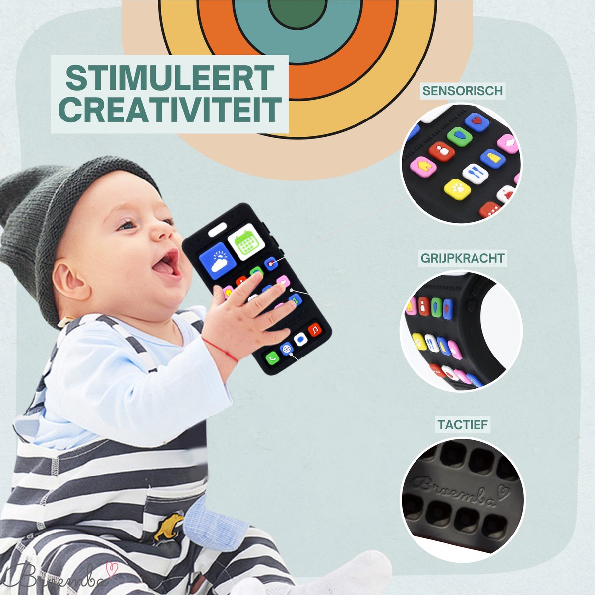 VTech Baby Telefoon - Educatief Babyspeelgoed - Interactief Speelgoed - Met Geluiden - Cadeau - 6 tot 36 Maanden - Roze
